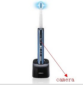 kajoin Pinhole Spy Toothbrush Hidden HD bathroom Camera DVR 1280